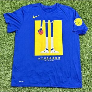 Game Worn Golden State Warriors Draymond Green NBA Manute Bol Tribute Warm Up XL